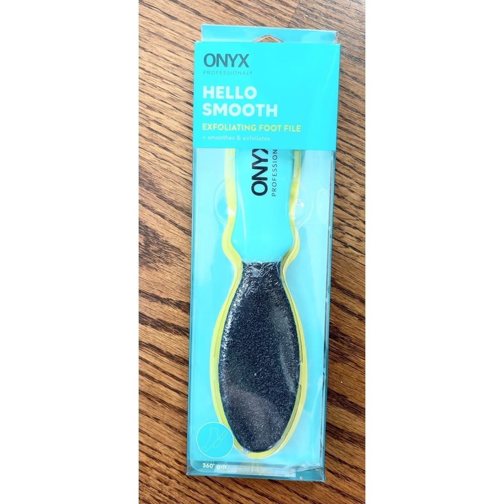 Onyx Professional Hello Smooth Exfoliating Foot File New In Box 360 Grit